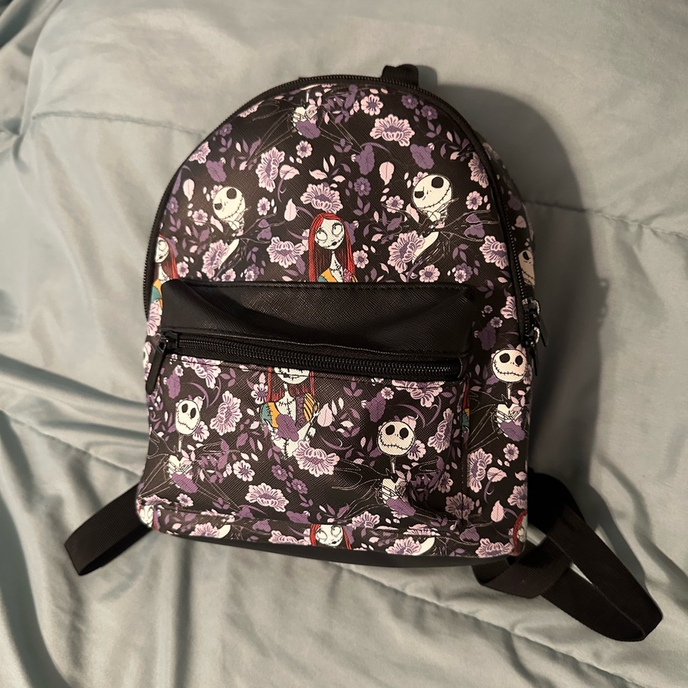 Disney Black and Purple Character Backpack